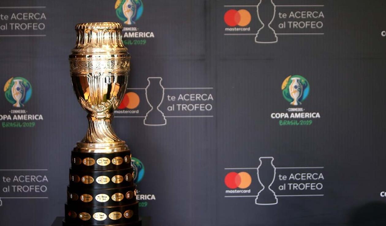 Trofeo de la Copa América en Colombia