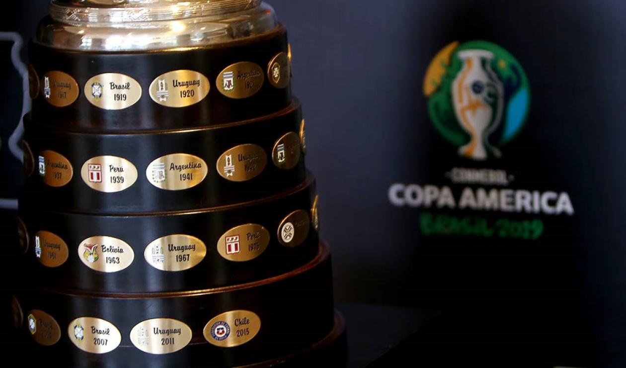 Trofeo de la Copa América en Colombia