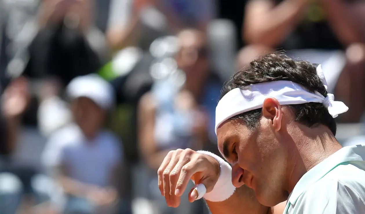 Roger Federer renunció al Torneo de Roma