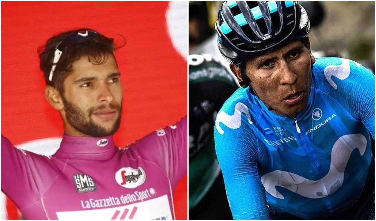 Fernando Gaviria y Nairo Quintana