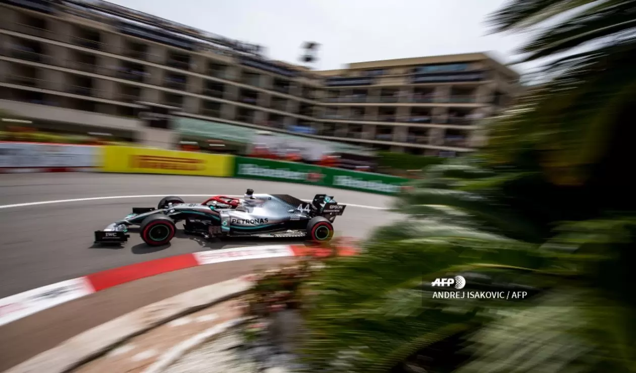 Gran Premio de Mónaco, con la pole de Lewis Hamilton