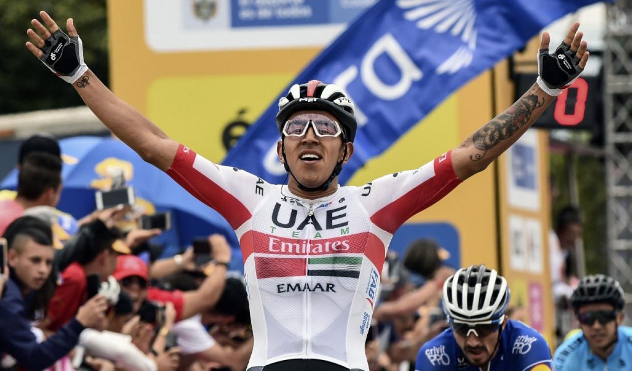 Juan Sebastián Molano, ciclista colombiano.
