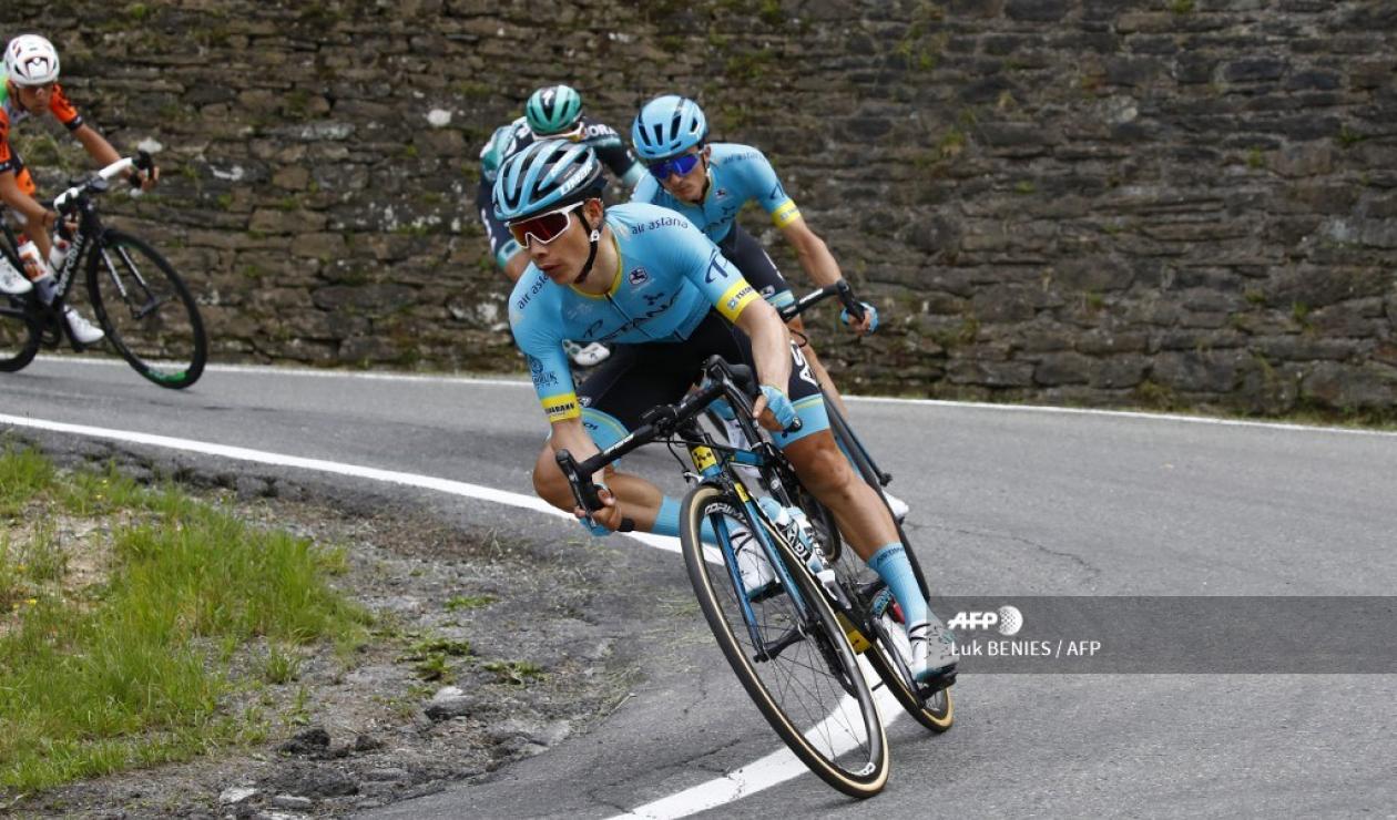 Miguel Ángel López, ciclista colombiano del Astana Team