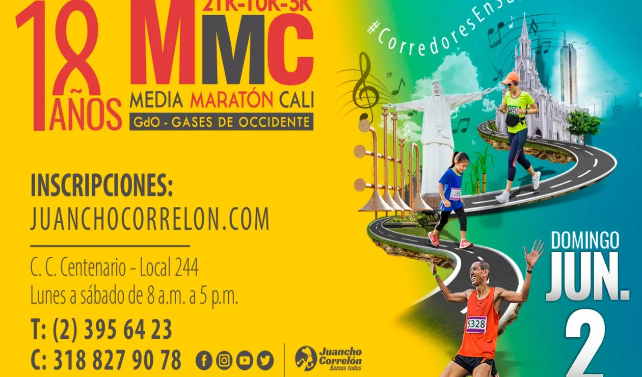 Media Maratón de Cali 