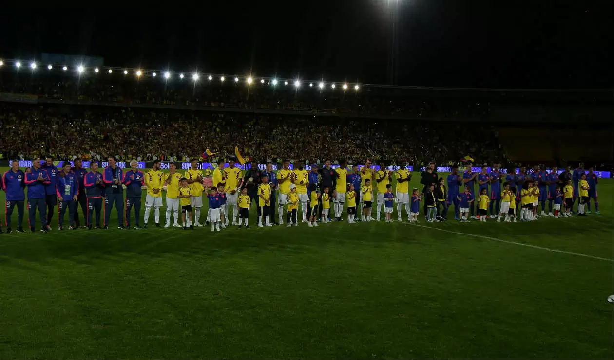 Selección Colombia en El Campín