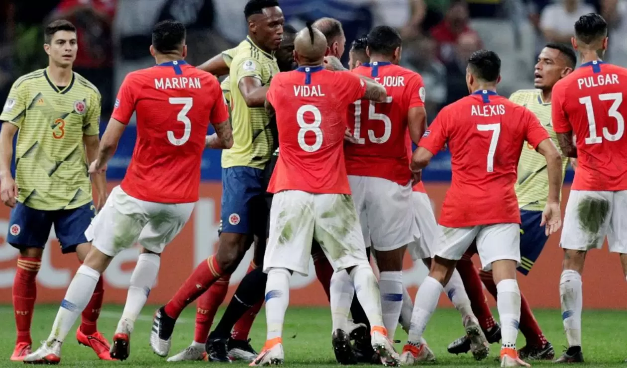 Colombia vs Chile Copa América 2019