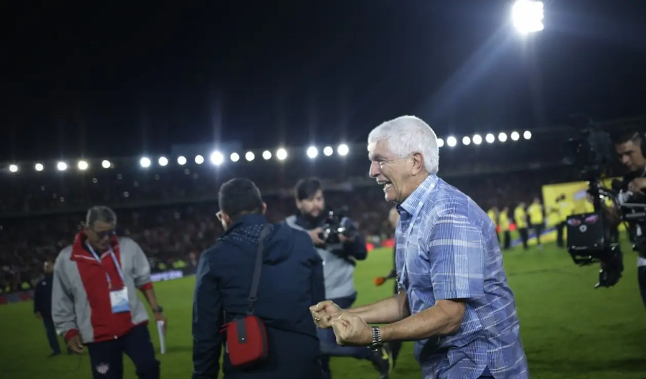 Julio Comesaña, técnico campeón con Junior de Barranquilla
