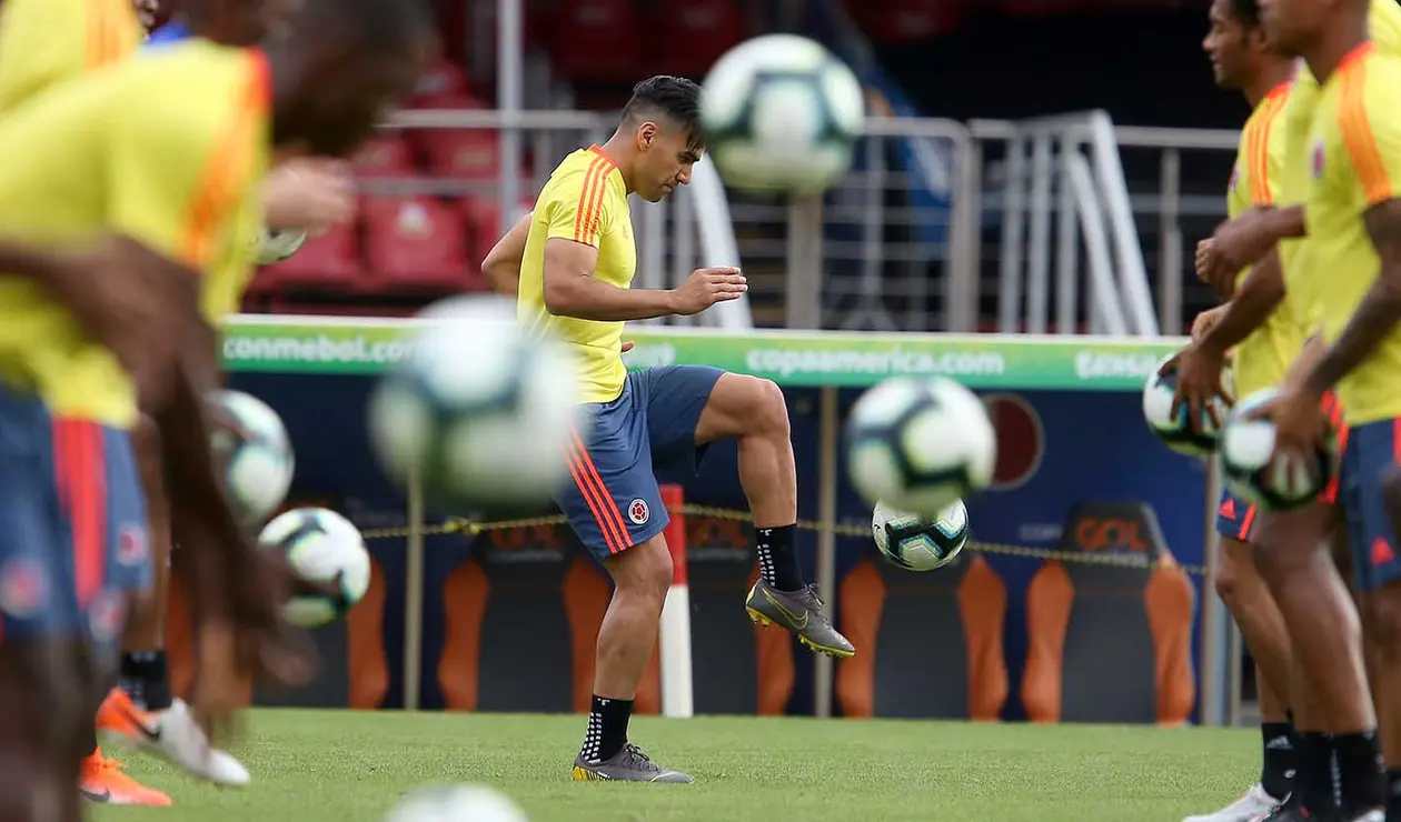 Copa América · Entrenamiento Selección Colombia