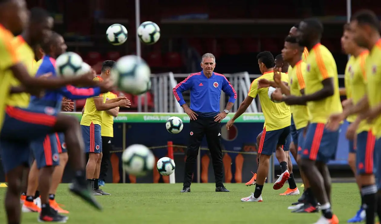 Copa América · Entrenamiento Selección Colombia