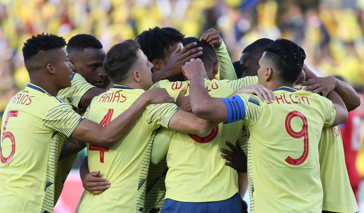 William Tesillo abrió la cuenta en el partido Panamá-Colombia
