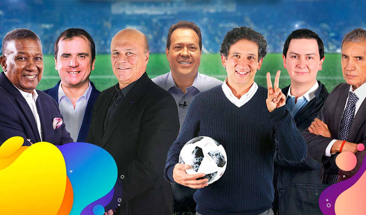 Los talentos de Antena 2 y RCN Radio en la Copa América. 