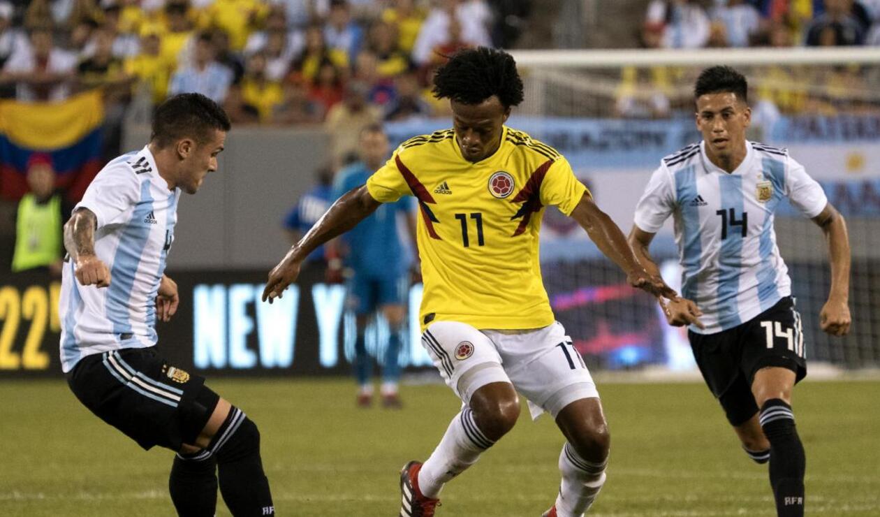 Colombia vs Argentina - amistoso 2018