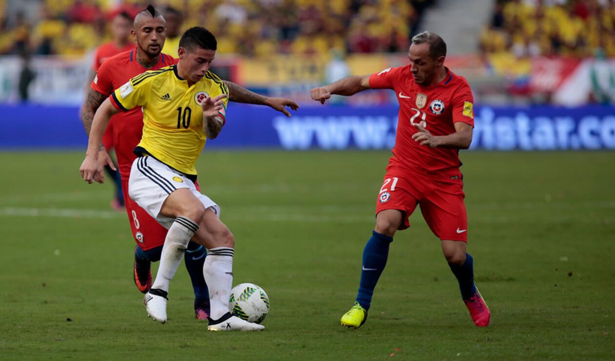 Colombia vs Chile - Eliminatorias