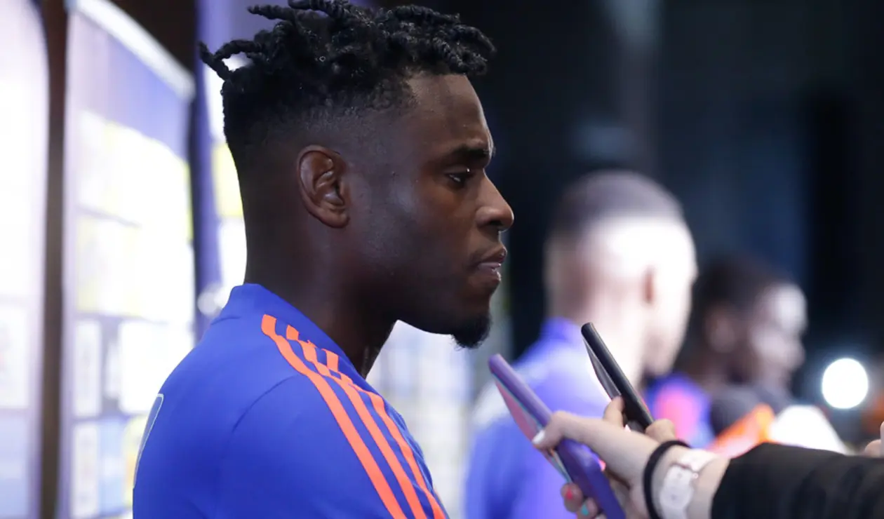 Duván Zapata, delantero de la Selección Colombia