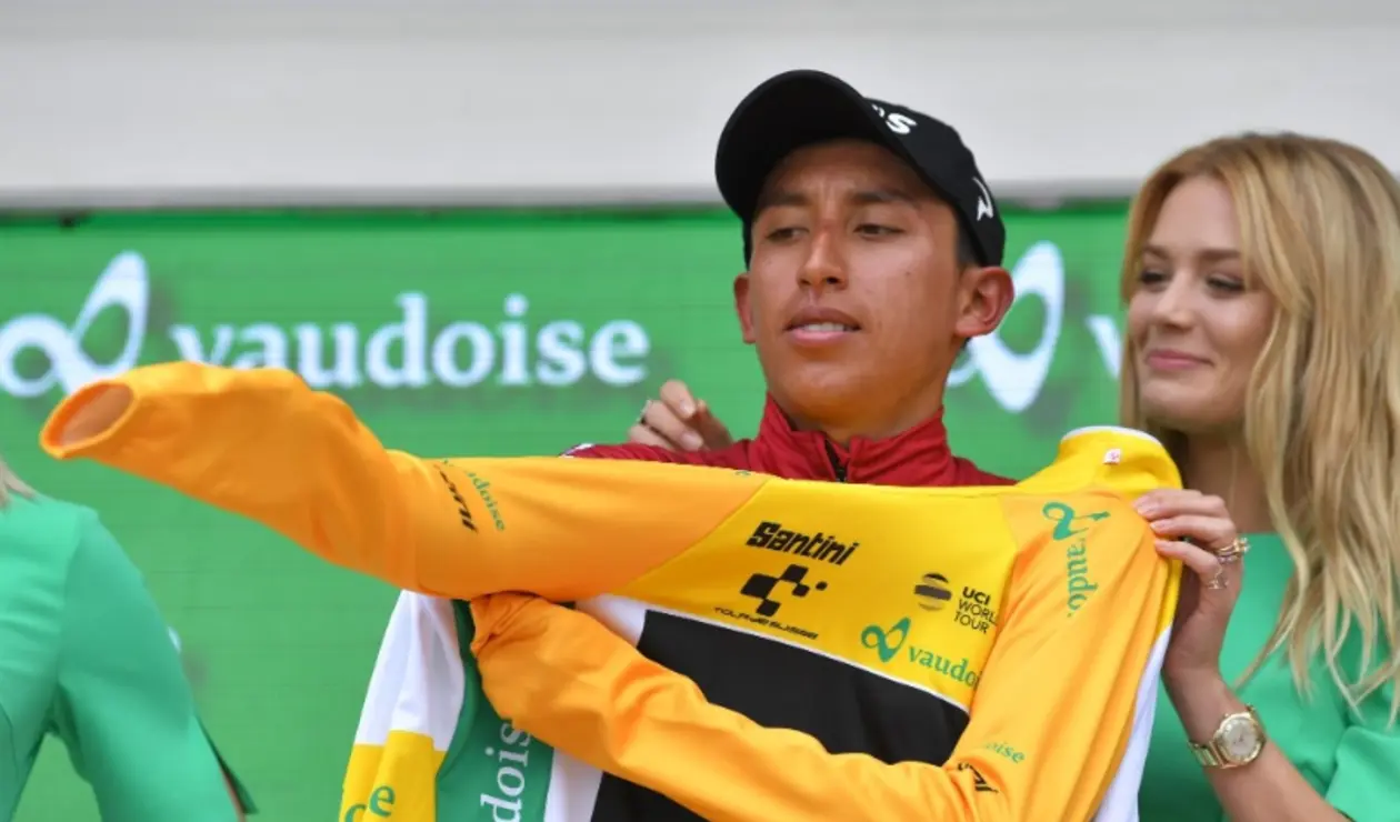 Egan Bernal, campeón del Tour de Suiza