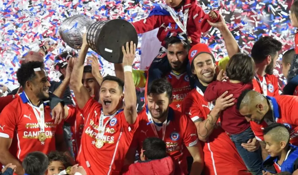 Chile, campeón de la Copa América en 2015