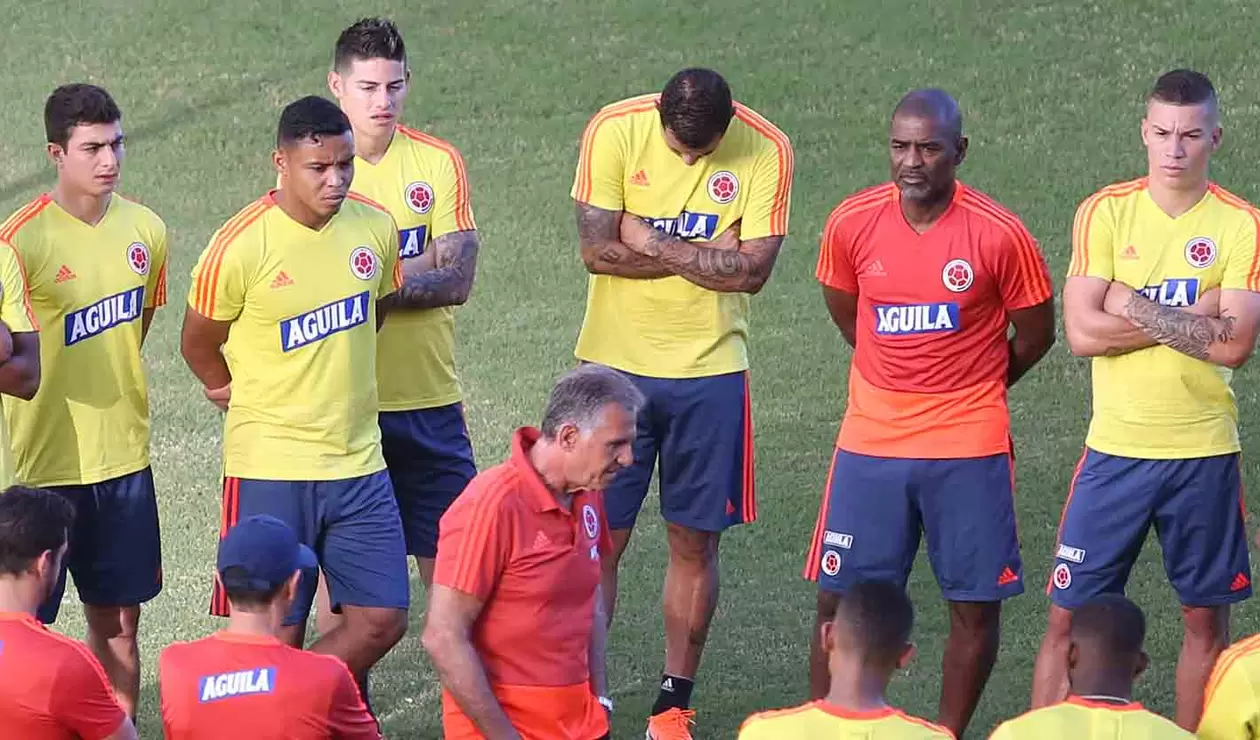 Selección Colombia - entrenamiento Copa América