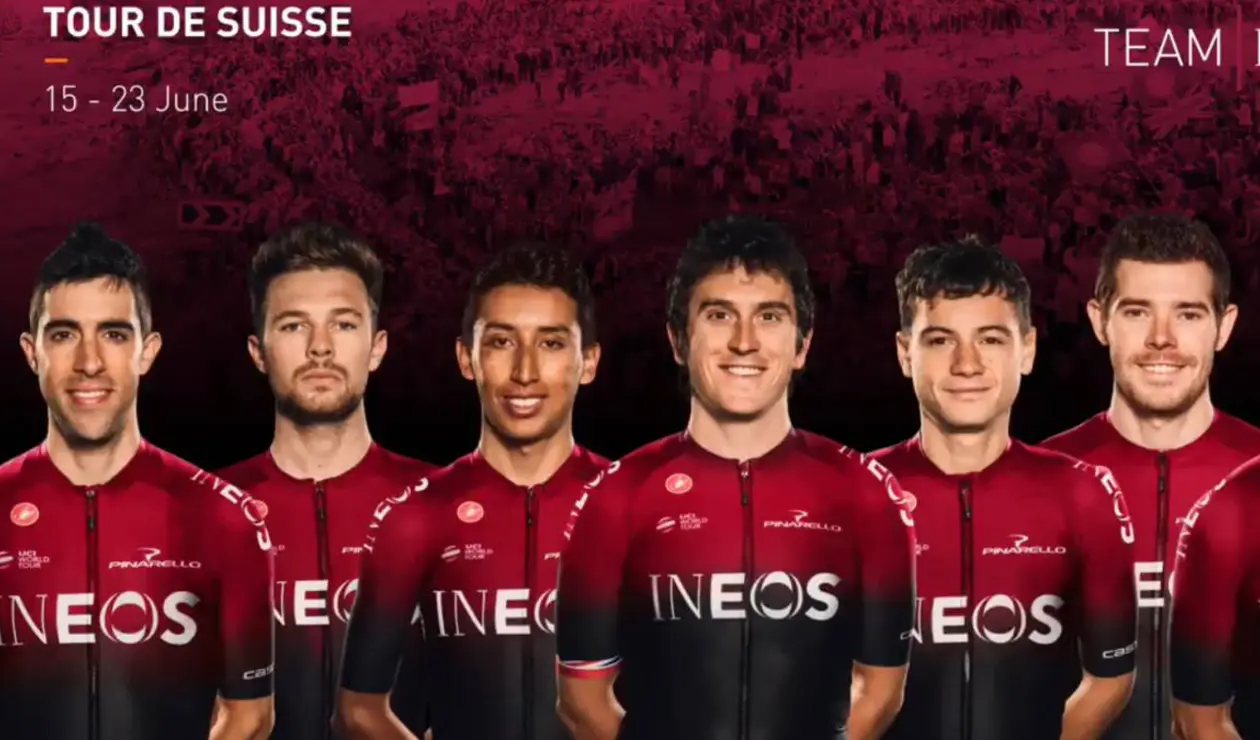 Team Ineos - vuelta a Suiza