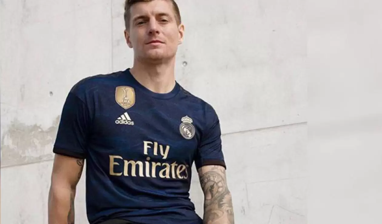 Camiseta real 2025 madrid azul 2019