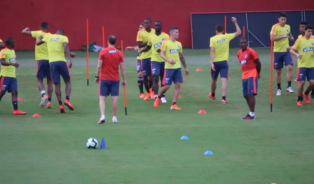 Selección Colombia, entrenamiento, Copa América 2019