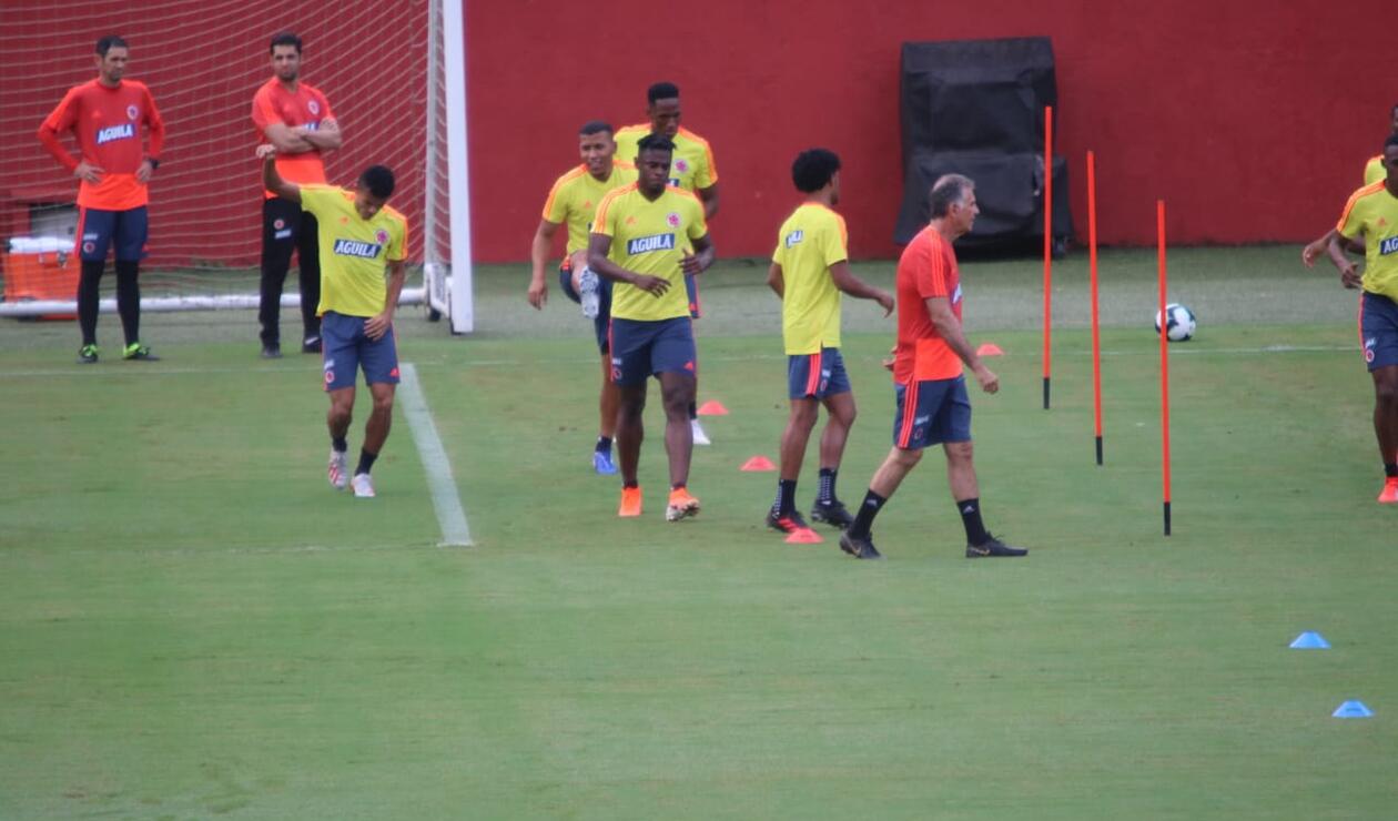 Selección Colombia, entrenamiento, Copa América 2019