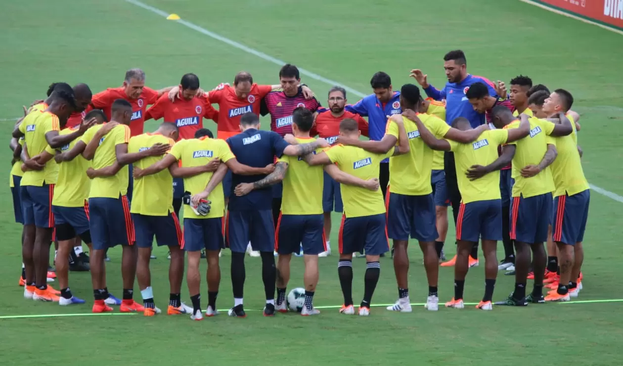 Selección Colombia, entrenamiento, Copa América 2019