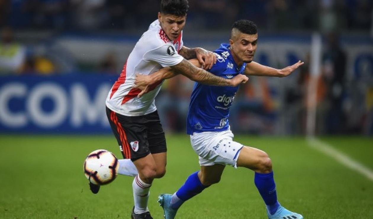Jorge Carrascal, jugador colombiano de River Plate