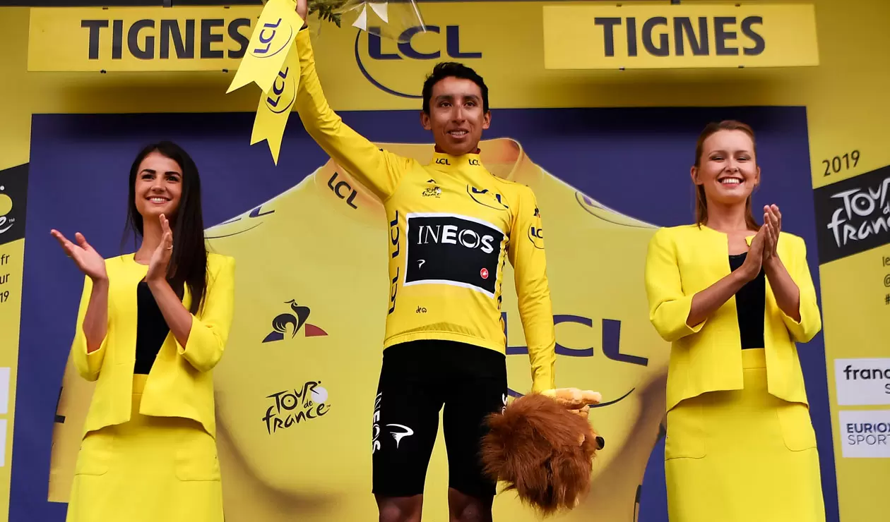 Tour de Francia 2019, Egan Bernal, Camiseta amarilla