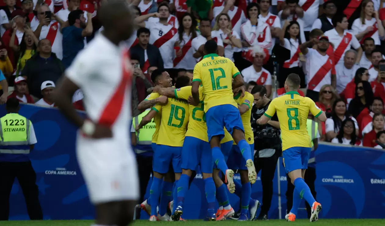Brasil Vs Peru - Final de la Copa América AFP
