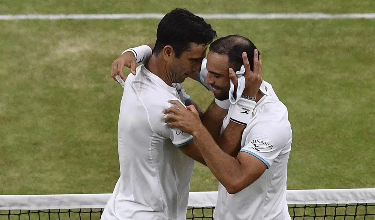 Juan Sebastián Cabal y Robert Farah, campeones en Wimbledon.