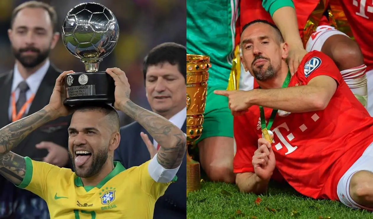 Dani Alves - Franck Ribery