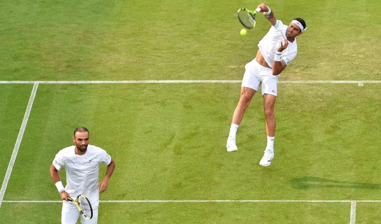 Cabal y Farah en Wimbledon