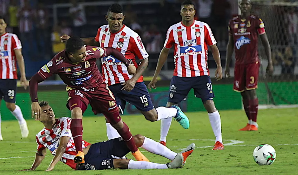 Junior vs Deportes Tolima - Liga Águila