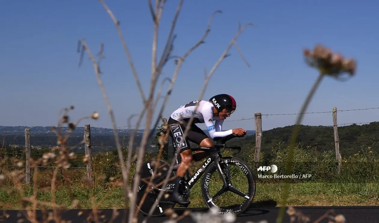 Egan Bernal, ciclista colombiano de Ineos
