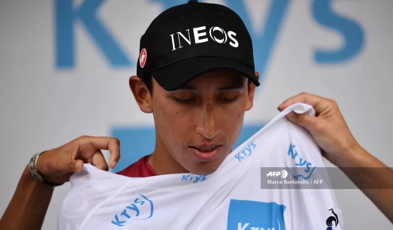 Egan Bernal, mejor joven del Tour de Francia 2019