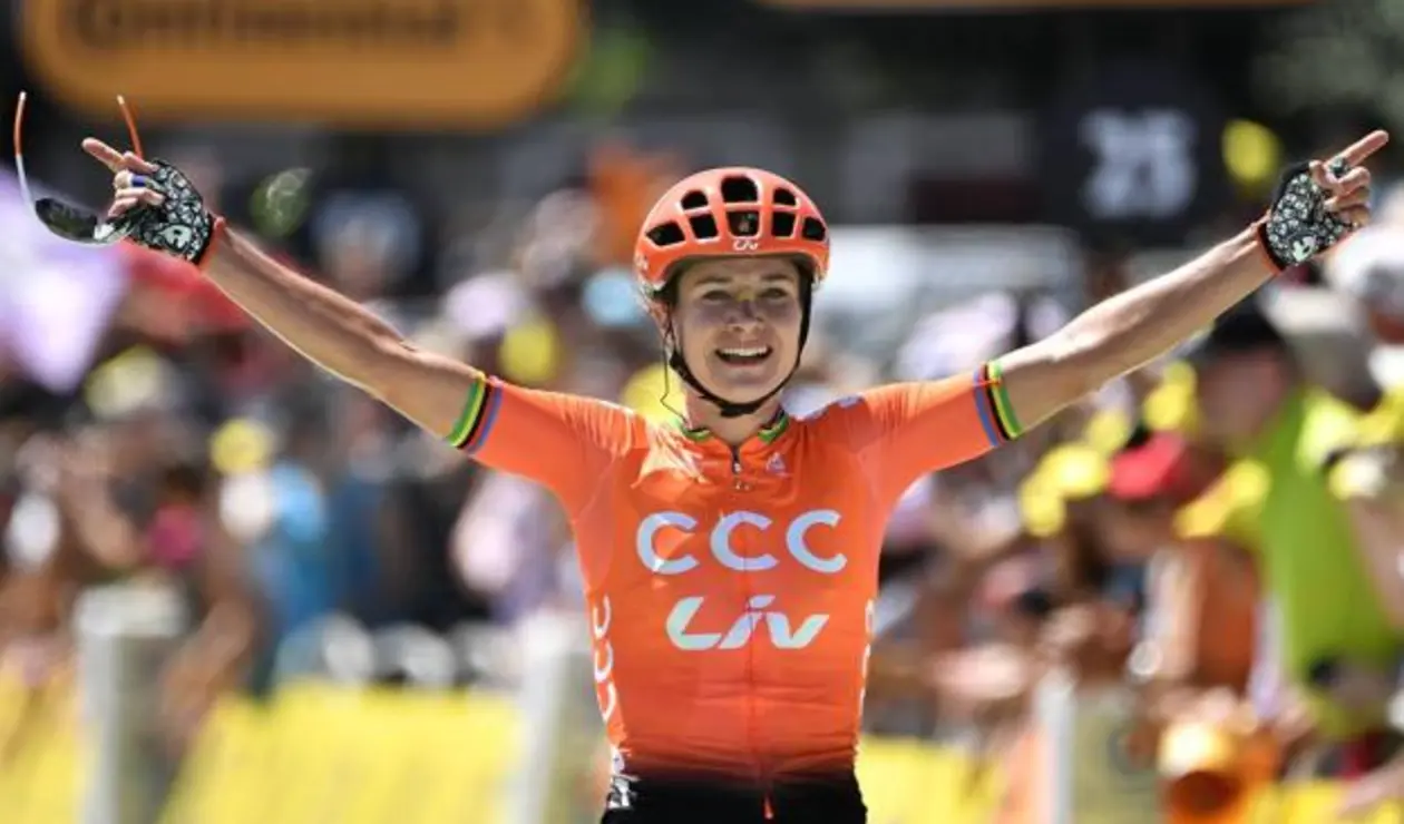 Marianne Vos, campeona del Tour de Francia femenino