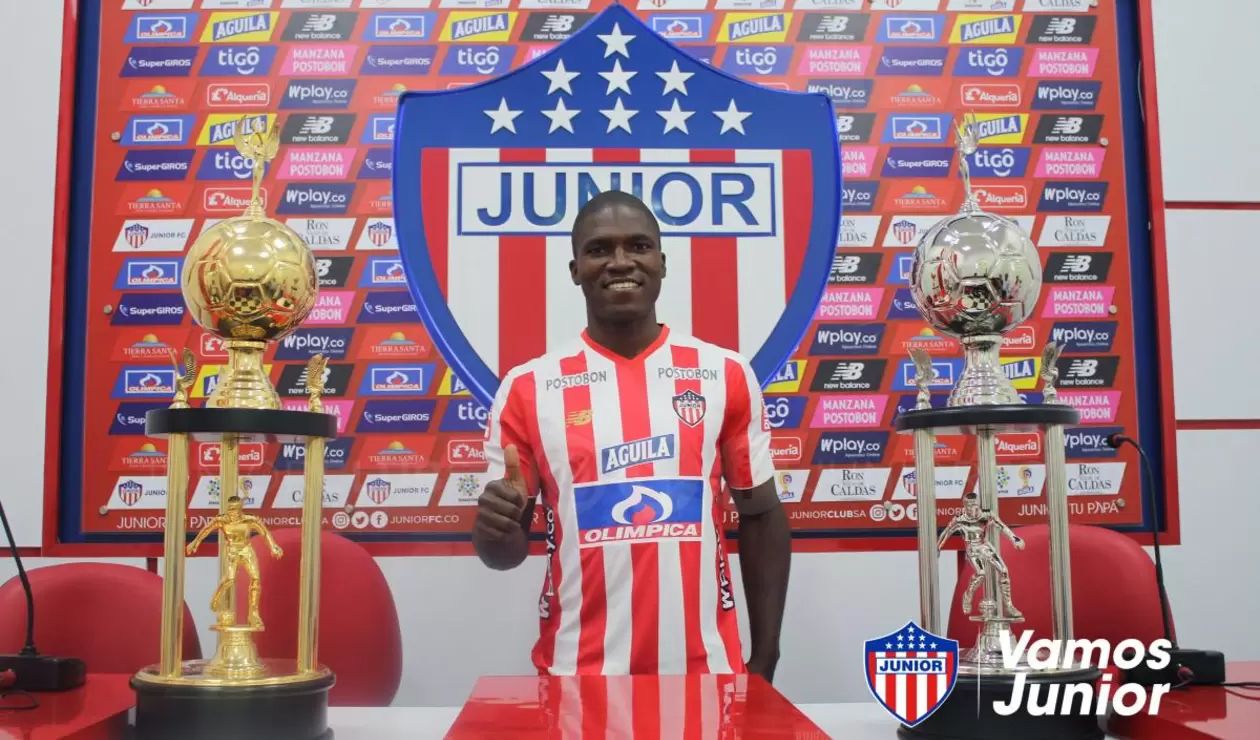 Germán Mera, nuevo jugador del Junior de Barranquilla