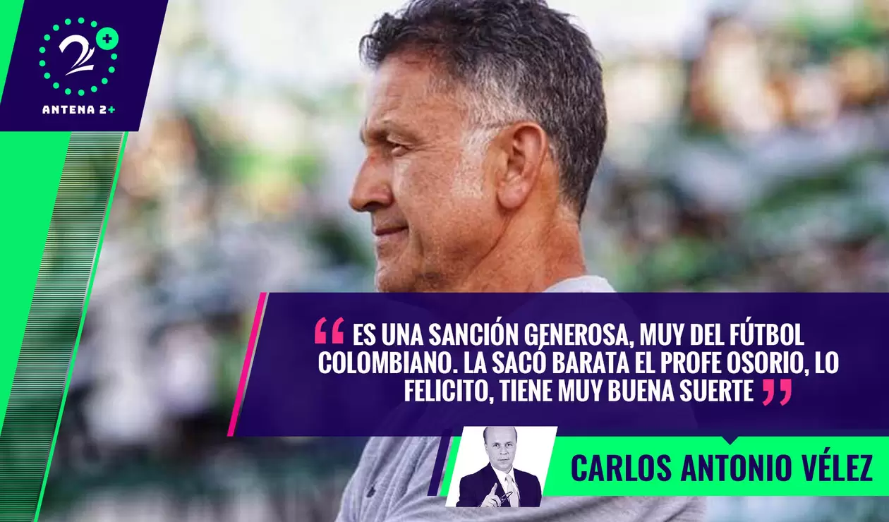 Juan Carlos Osorio, técnico de Nacional - Palabras Mayores