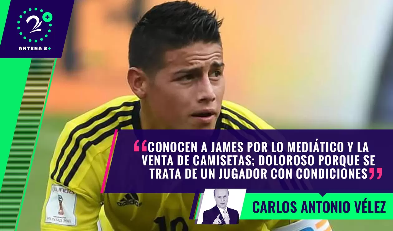 James Rodríguez con la Selección Colombia - Palabras Mayores