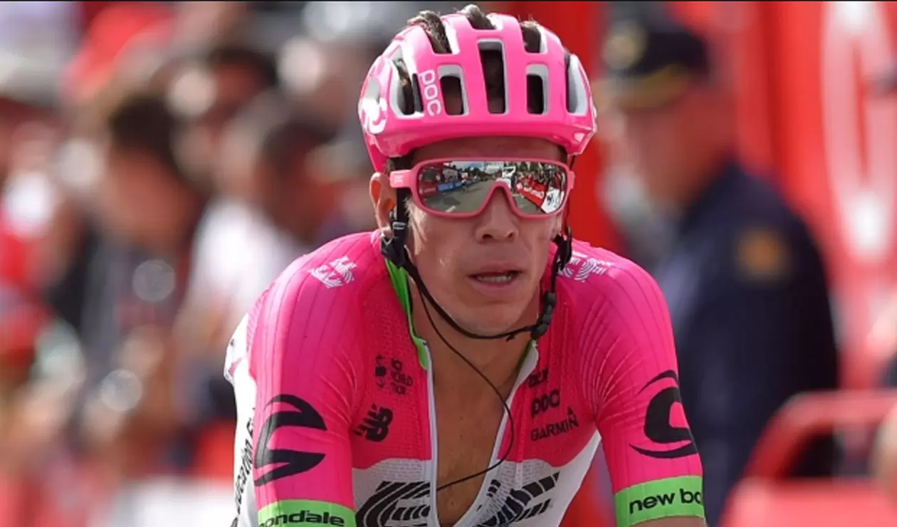 Rigoberto Urán, ciclista colombiano en el Tour de Francia
