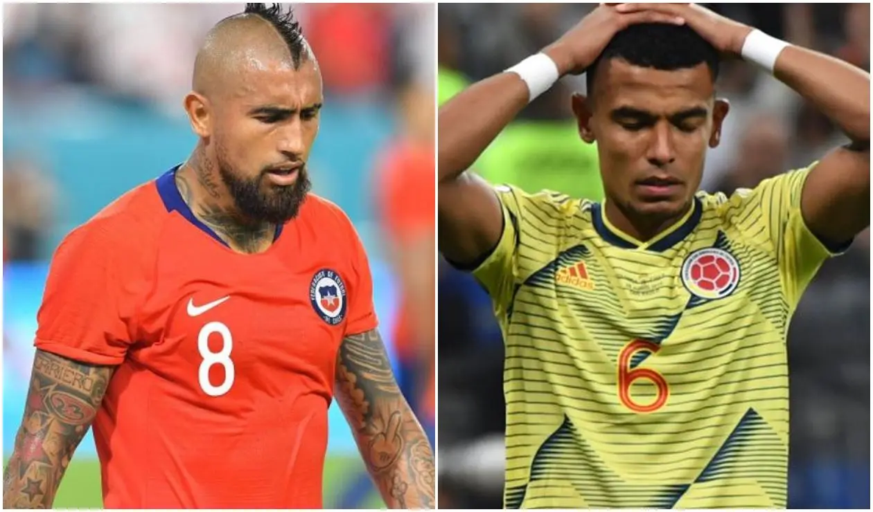 Arturo Vidal defendió a William Tesillo