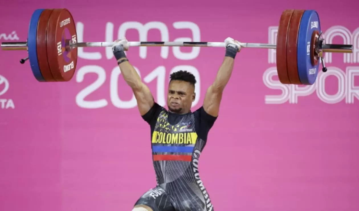 Francisco Mosquera ganó el oro para Colombia en pesas