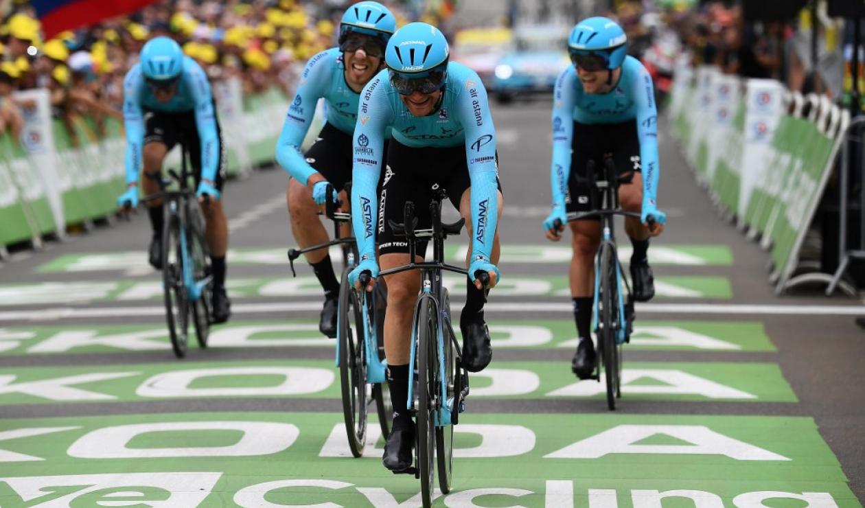 Astana Team, equipo kazajo de 'Superman' López