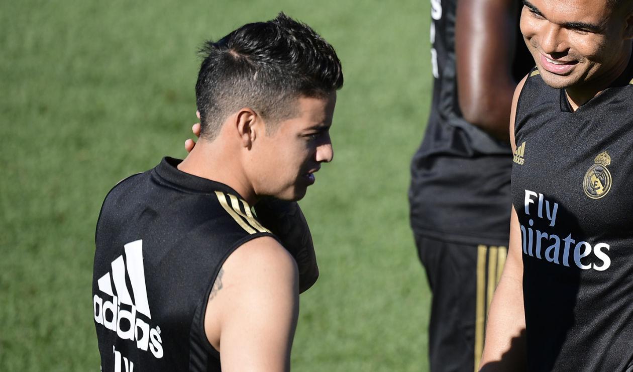 James Rodríguez, Real Madrid, liga española