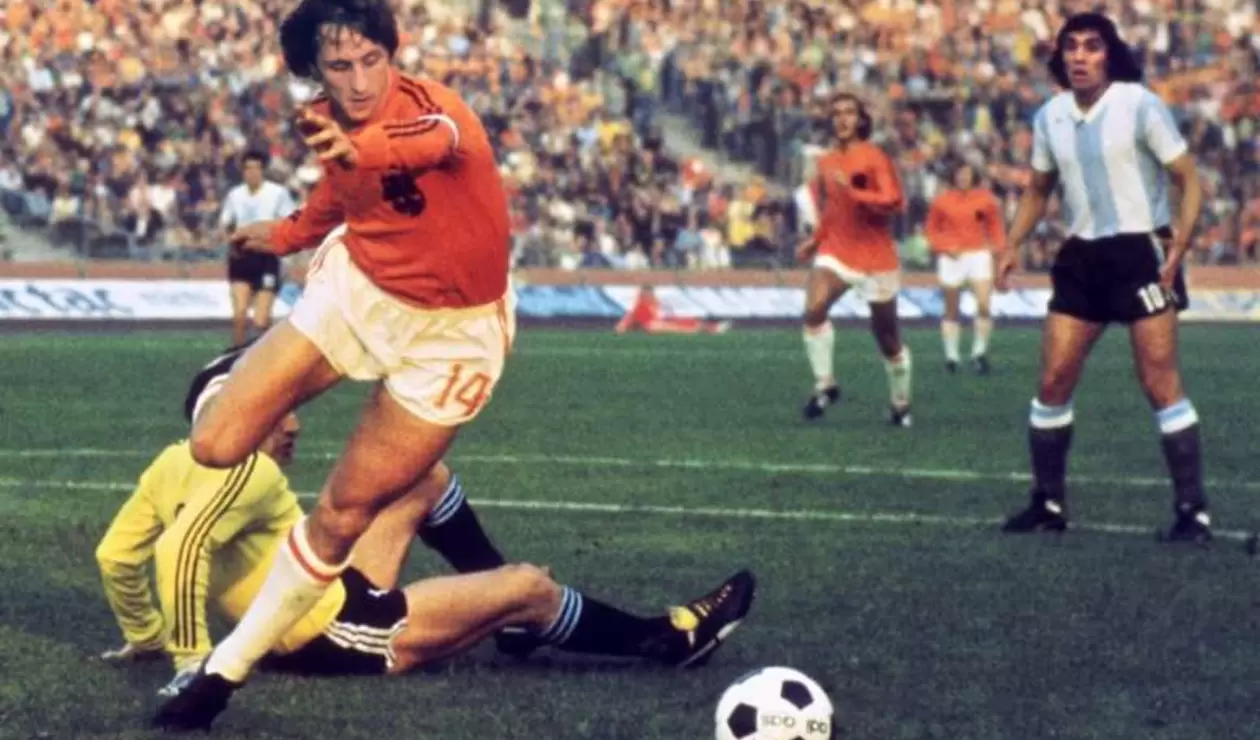 Johan Cruyff, exjugador holandés