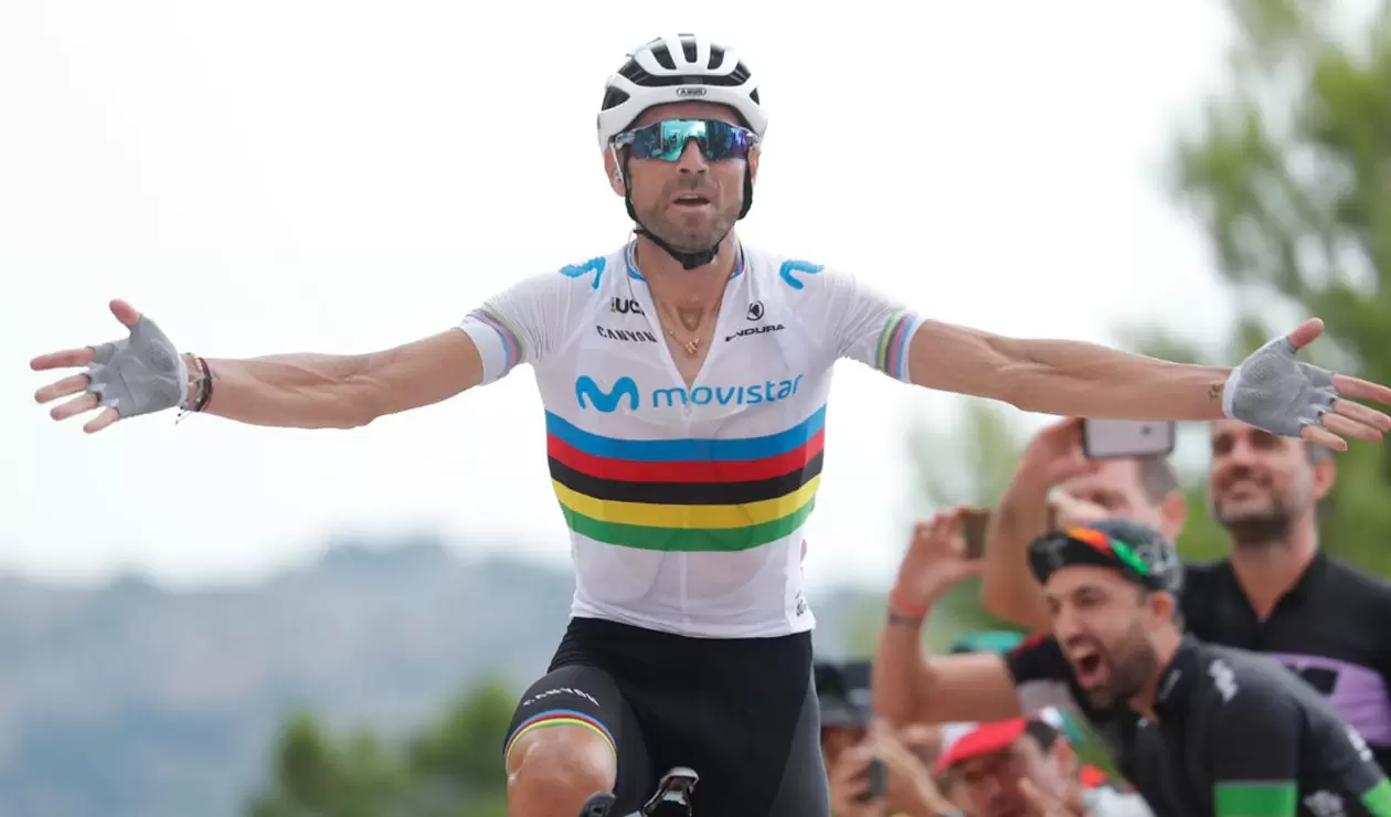 Alejandro Valverde ganó la séptima etapa de la Vuelta a España