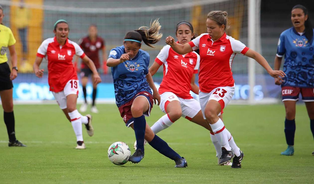 Santa Fe Vs. Fortaleza - Liga Femenina