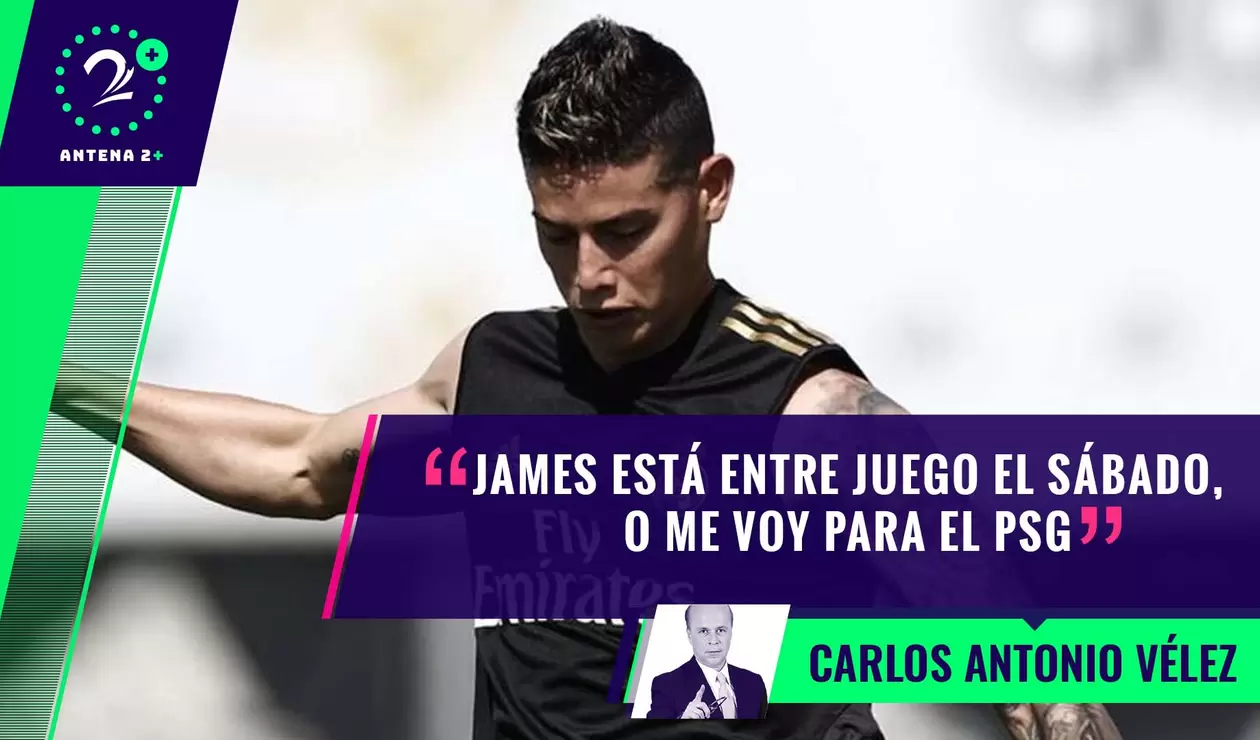 Palabras Mayores - James Rodríguez, entrenando con el Real Madrid