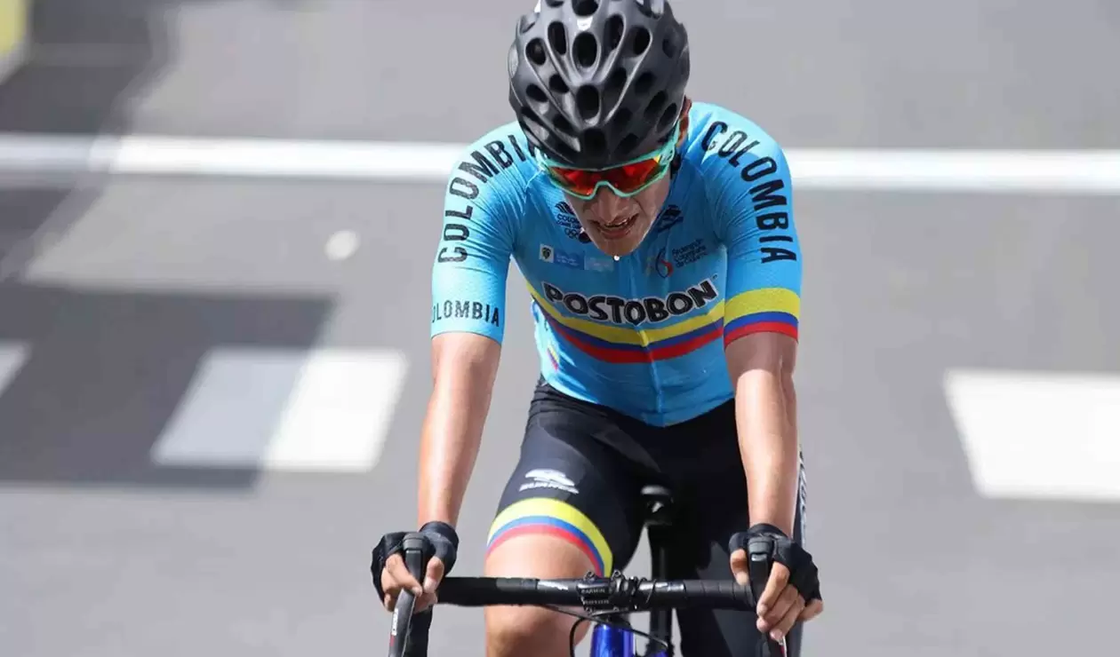 Jhojan García, ciclista colombiano