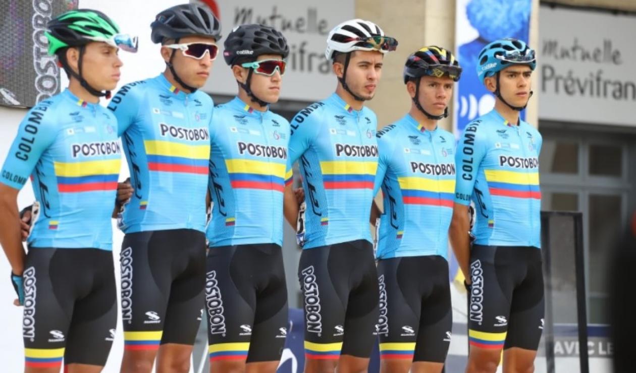 Tour de l'Avenir, equipo colombiano Manzana Postobón